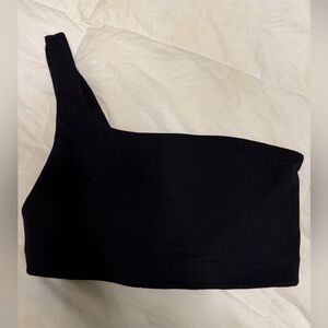 Lululemon Athletica Black Crop Top